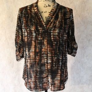 Mossimo, Gorgeous, 3/4-Sleeve Top XS